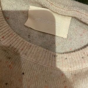 Zadig & Voltaire cashere tweed sweater.